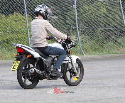 NSW motorcycle learners course.