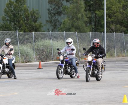 NSW motorcycle learners course.