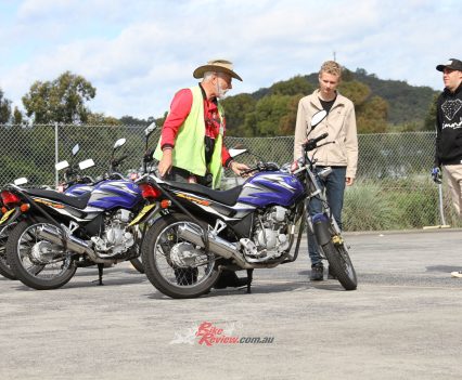 NSW motorcycle learners course.