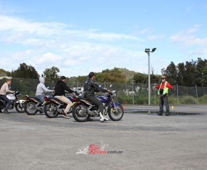 NSW motorcycle learners course.