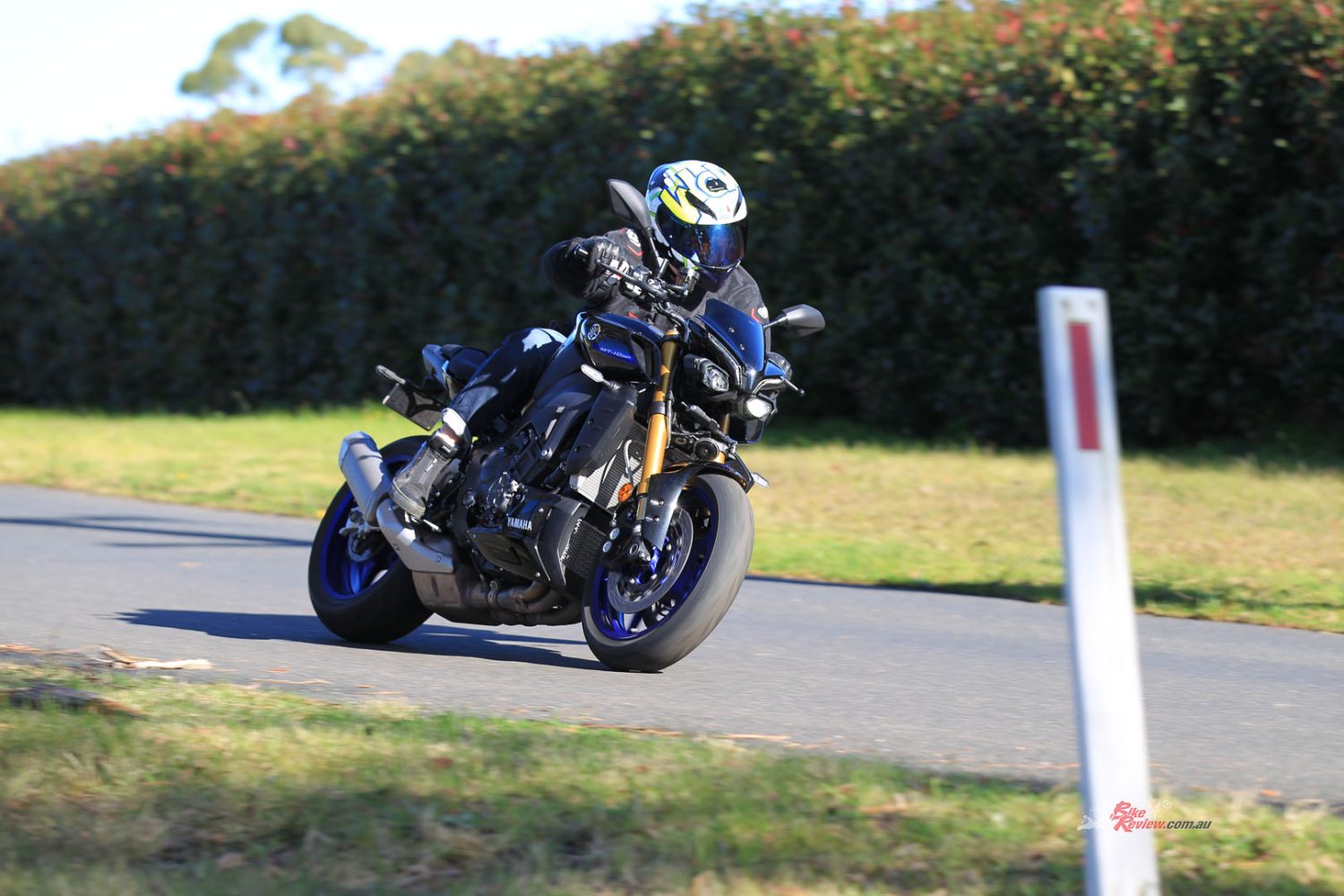 We managed to get a few dry days out on the MT-10SP before the severe storms came through.