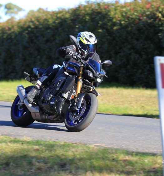 We managed to get a few dry days out on the MT-10SP before the severe storms came through.