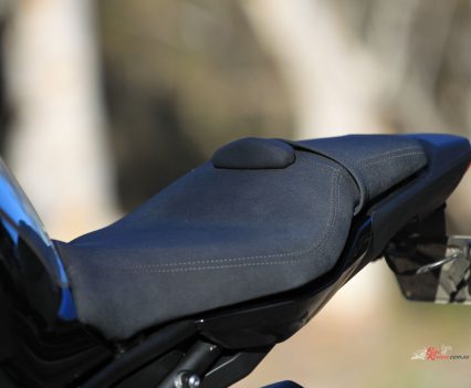 The dreaded Yamaha seat.