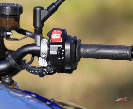 Right hand controls.