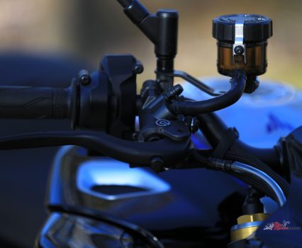 Brembo radial master cylinder.