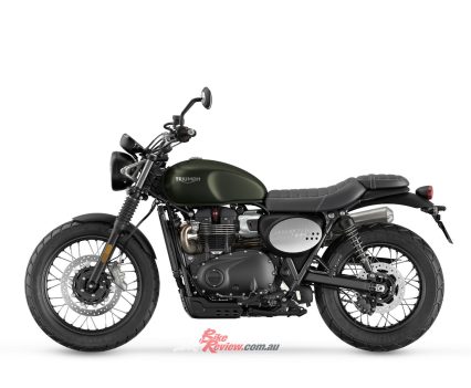 Triumph Scrambler 900 Matt Khaki.