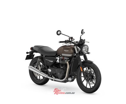 2023 Triumph Speed Twin 900 Ironstone.