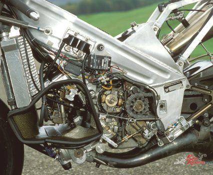 The humble beginnings of the space age tech seen in MotoGP now.