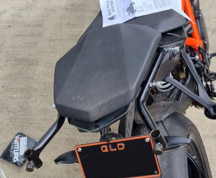 And the rack frame fits on no worries!