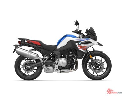 2023 BMW F 750 GS, Lightwhite uniRacing blue metallic