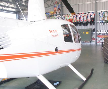 Mladin's aircraft hangar.