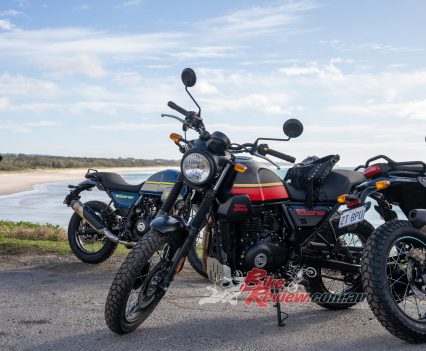 Plenty of colours for the Scram.