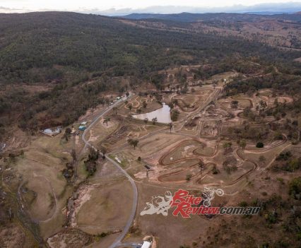 Queensland Moto Park hosted the Aussie press for the launch of the Scram 411.