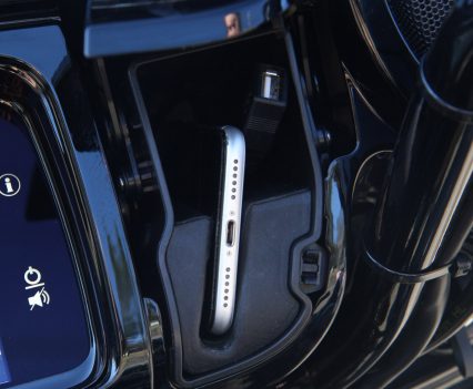 Fairing storage space.