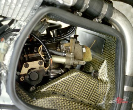 Even more carbon-fibre parts...