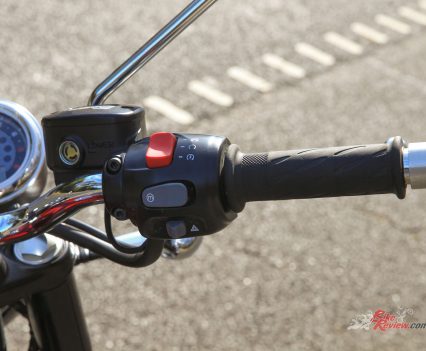 Right hand controls.