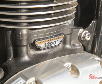 2022 Triumph Bonneville T120.