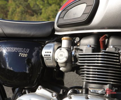 2022 Triumph Bonneville T120.