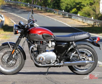 2022 Triumph Bonneville T120.