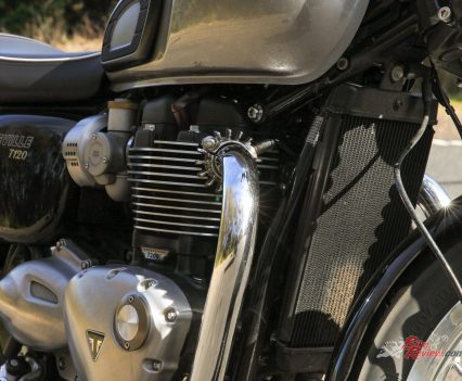 2022 Triumph Bonneville T120.