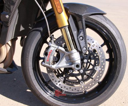 Brembo Stylema brakes.