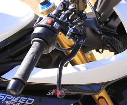 Right hand controls.