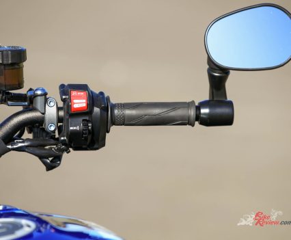 Right hand controls.