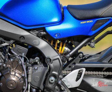 Aluminium Deltabox frame.