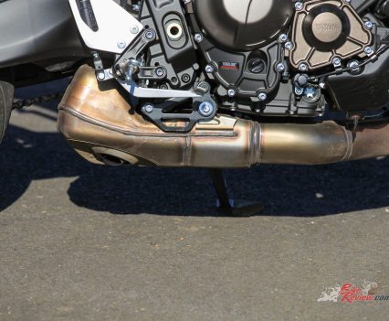 Sounds tops, even with the EURO-5 emissions muffler.