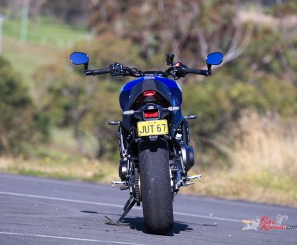 At the rear, everything is tucked away neatly. A tail tidy would make this thing look stunning.