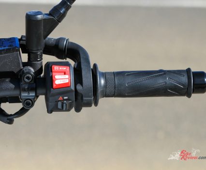 Right hand controls.