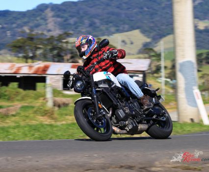 Becoming acquainted with the XSR700, Luca notice all the positives of the bike instantly after throwing a leg over the bike.