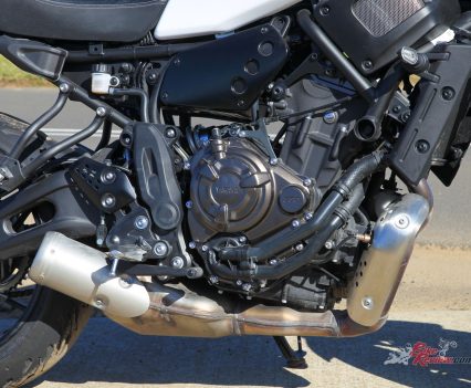 LAMs approved 655cc parallel-twin.