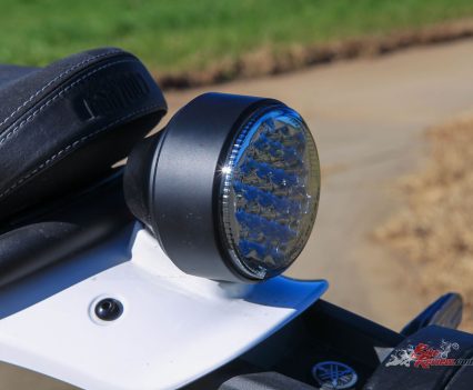 Retro LED taillight.