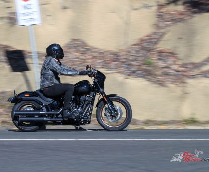 For 2022, Harley have increased the displacement on the Low Rider from 114ci to 117ci!