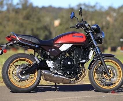 The Kawasaki will have you questioning if it's learner approved!