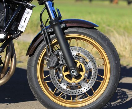 Conventional style forks.