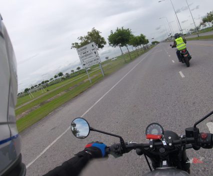 You're met with empty roads...