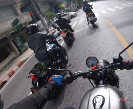 Just a short ride out of the busy city.