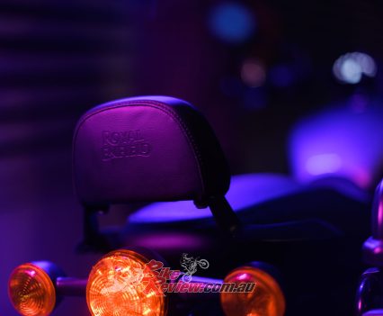 Passenger back support.