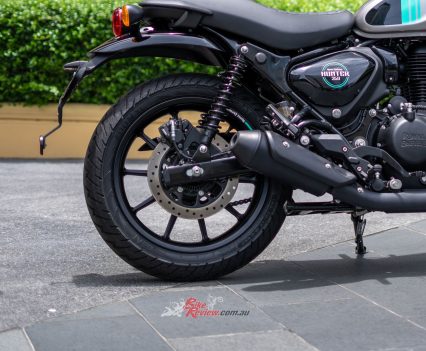 270mm disc, single piston ­floating caliper.