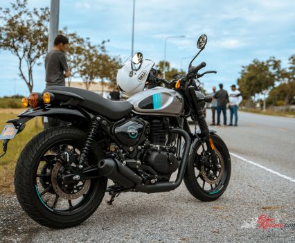 Royal Enfield have completely remapped the EFI system, to give the Hunter 350 a reimagined power curve and feel.