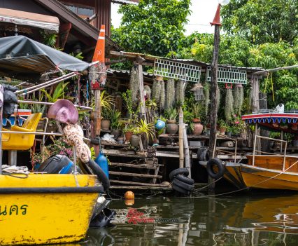 Bangkok long-boat tour.