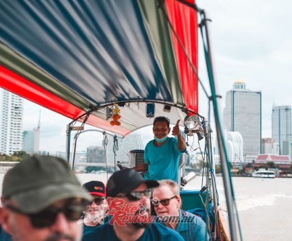 Bangkok long-boat tour.