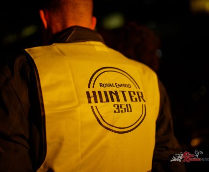 Hunter 350 Bangkok launch.