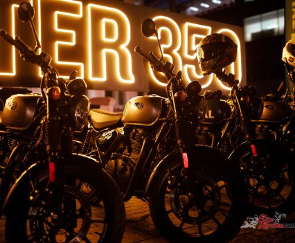 Royal Enfield Hunter 350 Thailand World Launch.