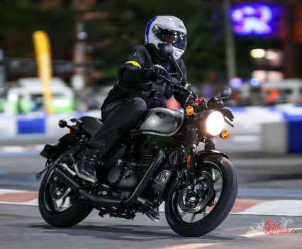 "The bike handles far better than I would have expected, but it’s of no surprise considering the time and effort that Royal Enfield put into this design."