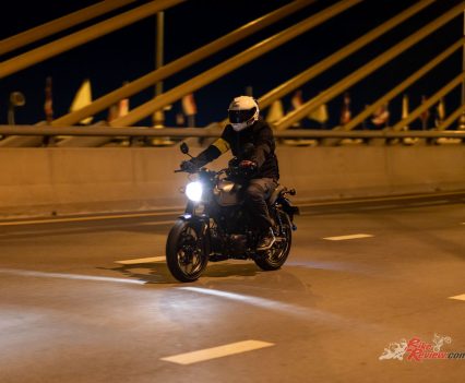 "The power curve results in a decent amount of grunt down low, that’s just enough to get you ahead of the busses, trucks and taxi’s overflowing the inner-city streets."