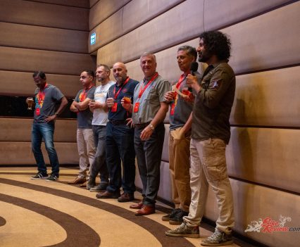 All of the most important people at Royal Enfield.