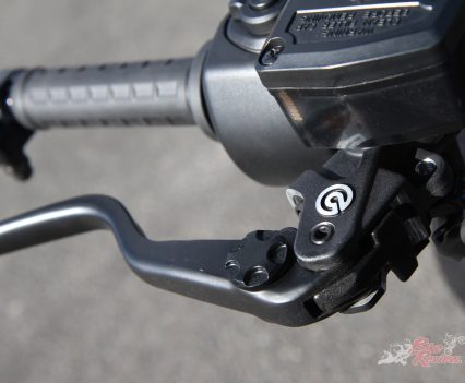 Brembo master-cylinder.